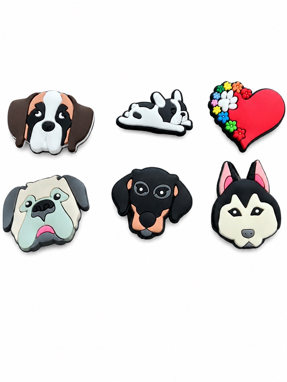 Croc Dog Shoe Charms